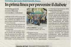 Articolo-Diabete-Gazzetta-del-Sud-23-11-2022