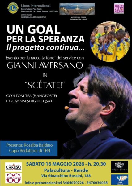 UN GOL PER LA SPERANZA. Il Progetto continua...