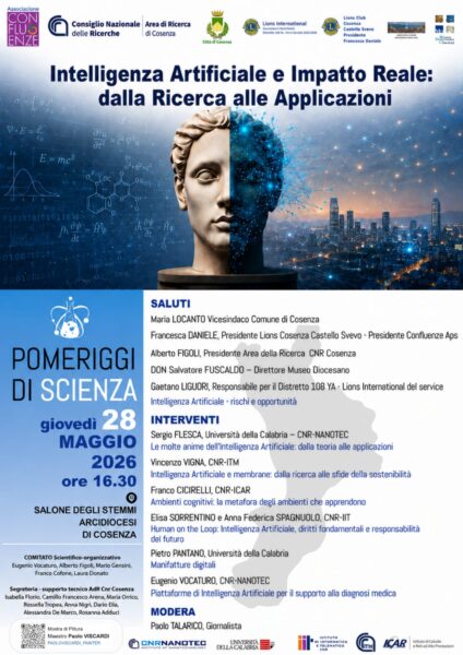 INTELLIGENZA ARTIFICIALE E IMPATTO REALE:DALLA RICERCA ALLE APPLICAZIONI